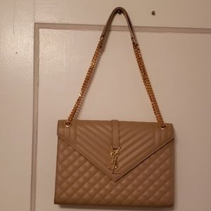 YSL Envelope Large Bag